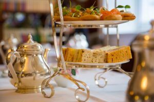 classic afternoon high tea - British style