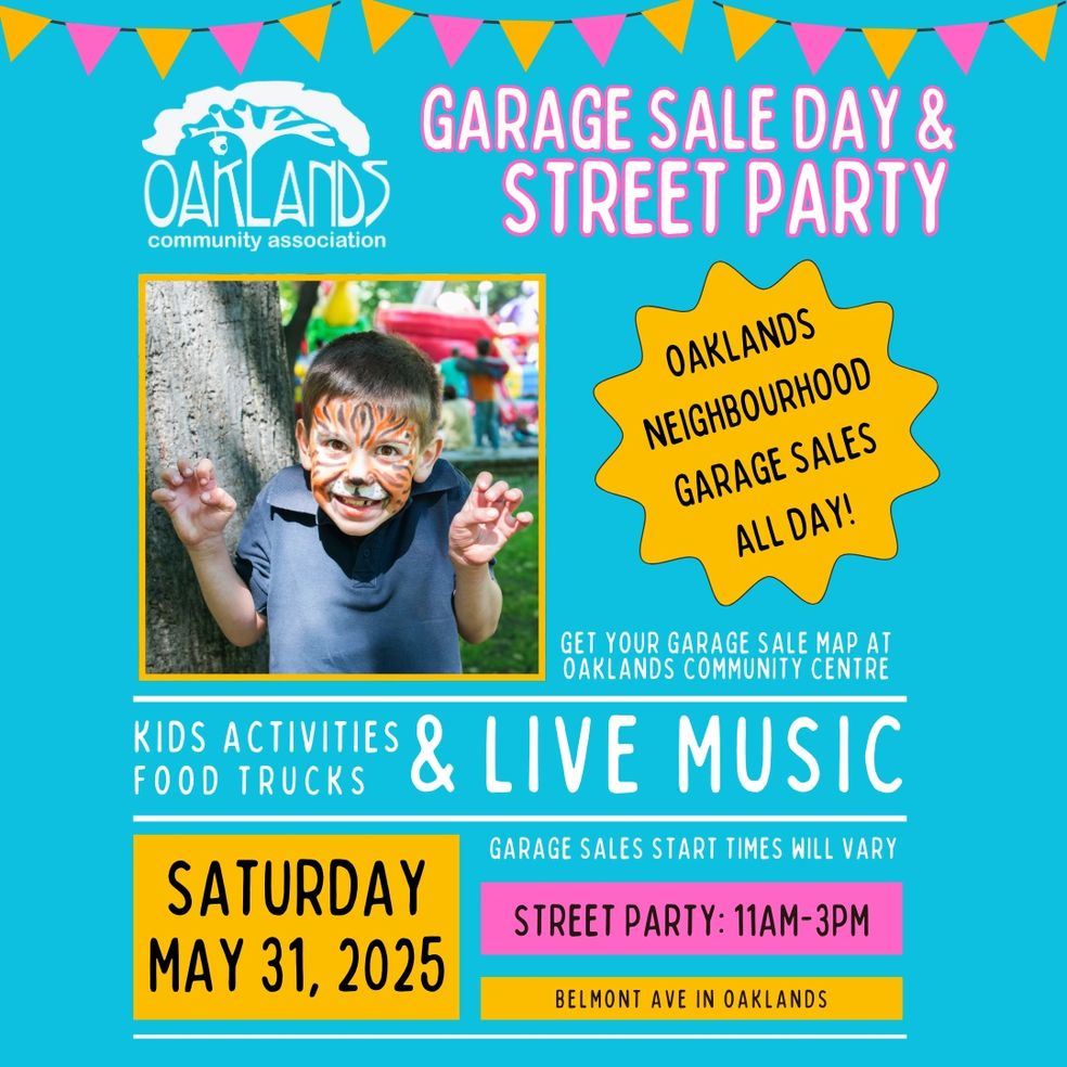 Oaklands Garage Sale Day & Street Party